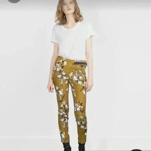 Zara Watercolor  Print Trousers size s
